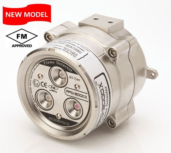 (FM) Approvals Flame Detector RFD-3000X Triple IR