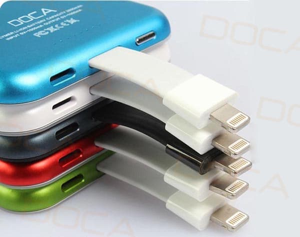 DOCA T5 Magnetic battery charger powerbank for iphone 5