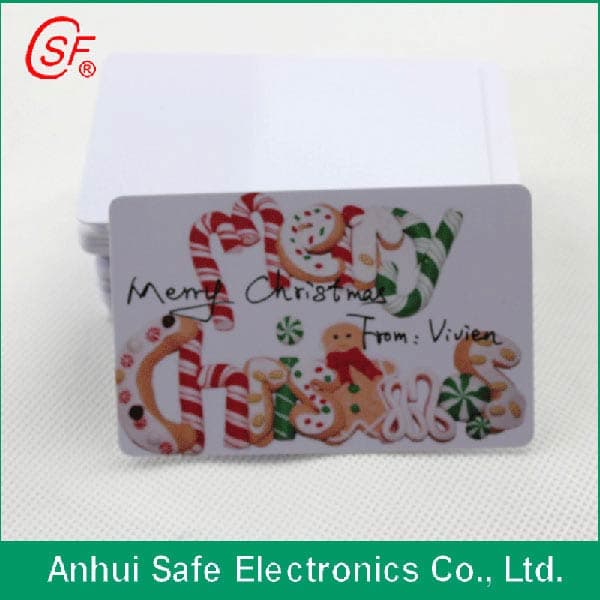 inkjet plastic card