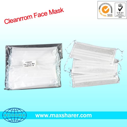 Class 100 Disposable Cleanroom Face Mask
