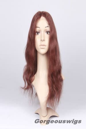 100%  premium india remy 14'' 33#loose wave full lace wig