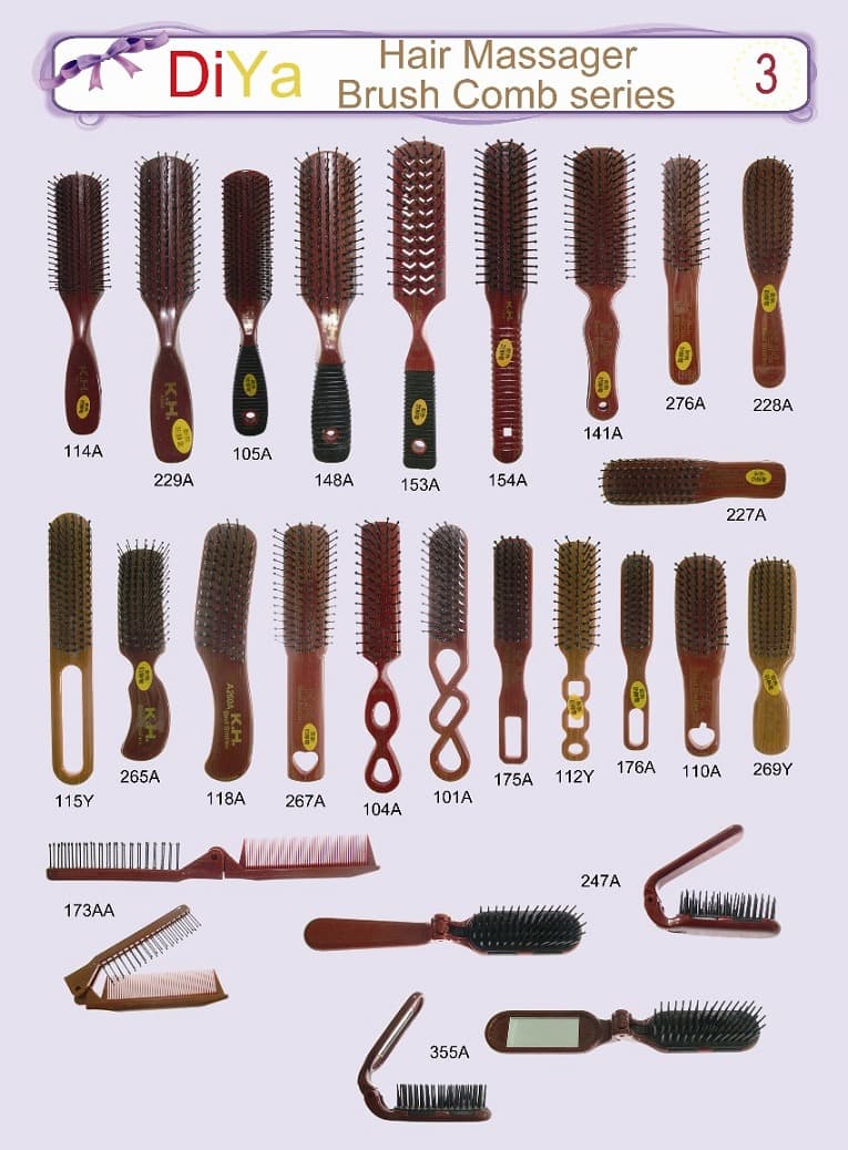 Foldable comb,massager brush combs,plastic combs.hair beauty brushes.