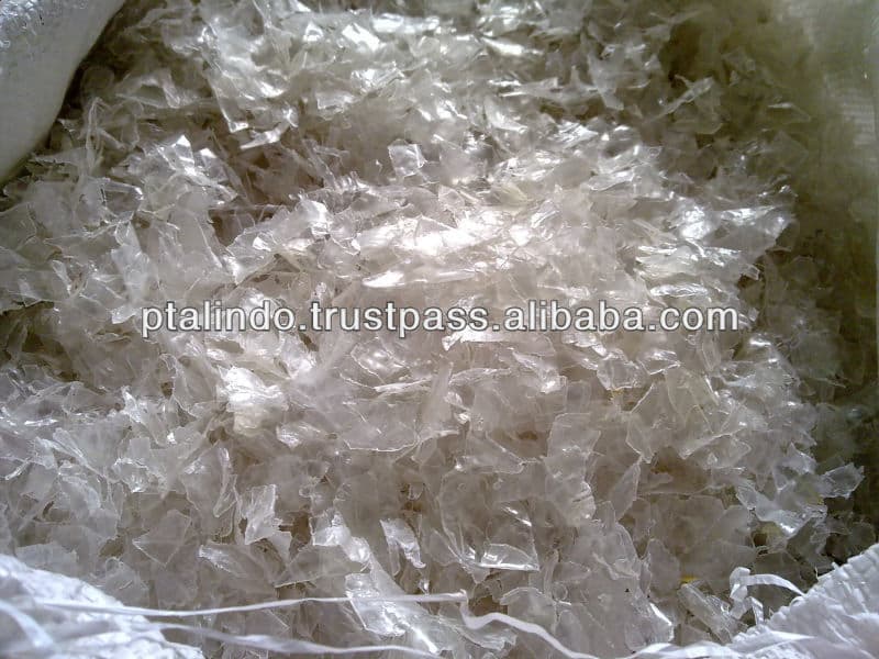 PET Flakes Clear Cold Washed