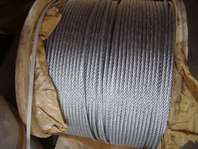 Stainless steel wire rope,  Ungalnized steel wire rope