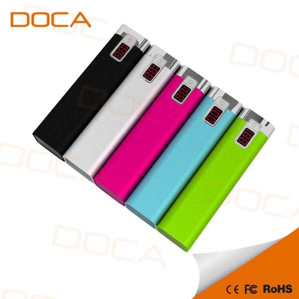 2600mAh LED Power Bank charger for mobile phone