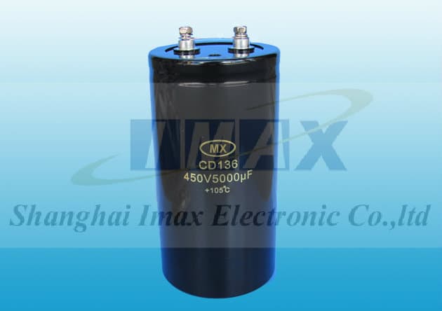 CD136 2000 Hours 105C Screw aluminum electrolytic capacitor
