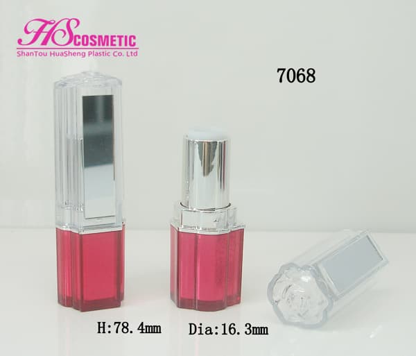 empty lipstick tube/cosmetic lipstick case 7068
