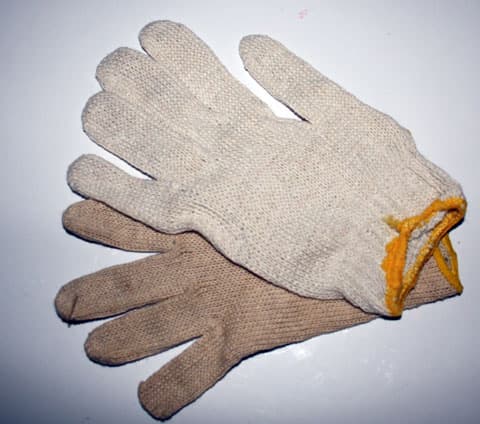 Natural Color Cotton Glove