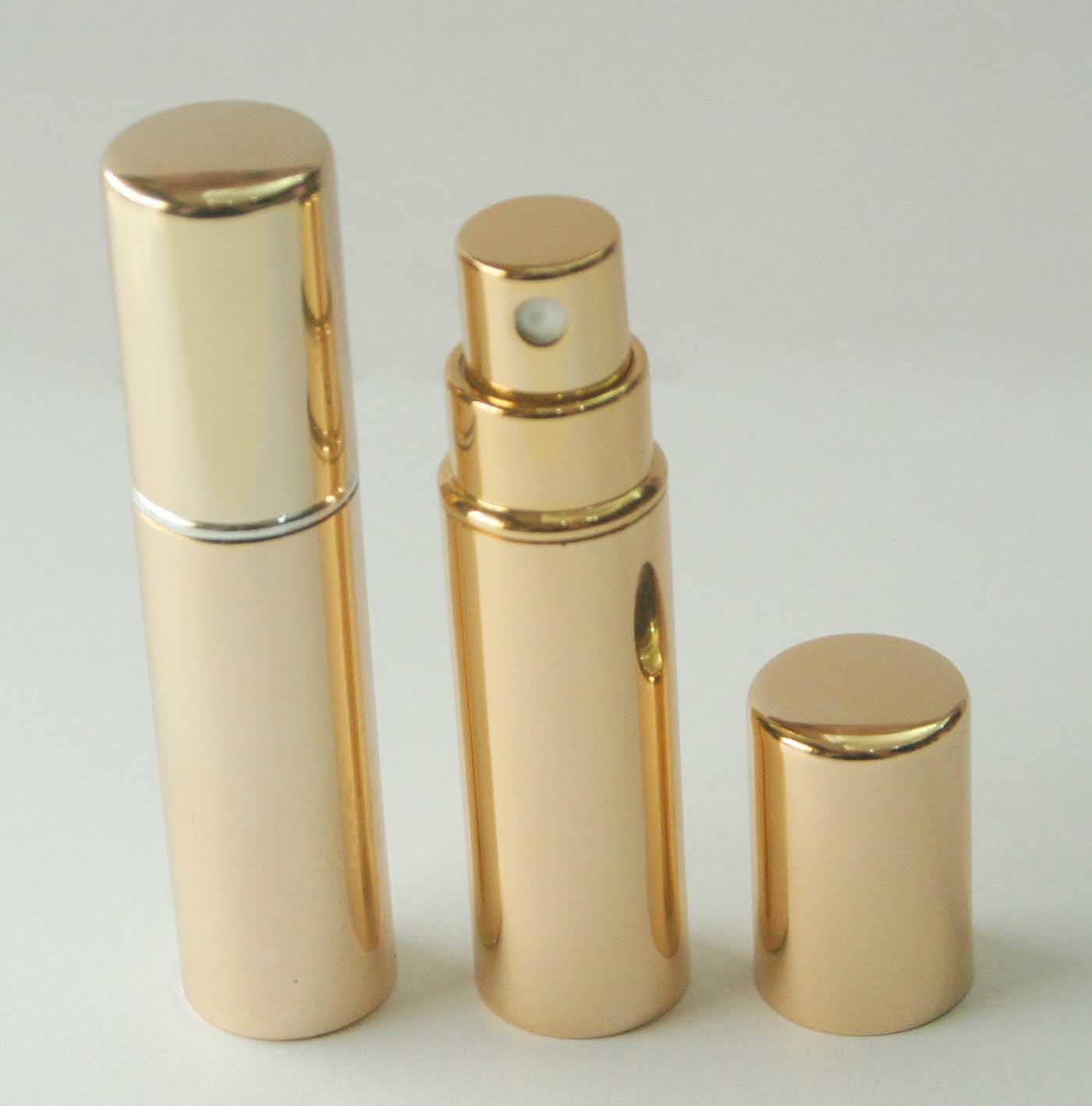 Shiny Gold Perfume Atomizer