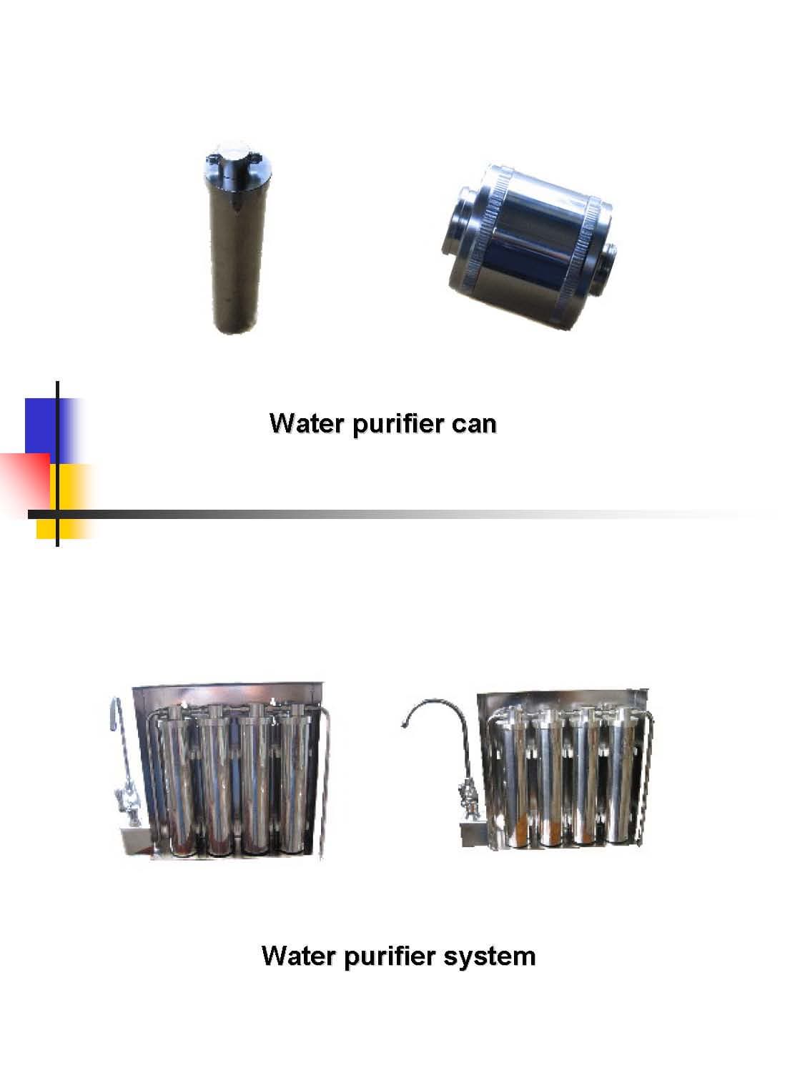 Water purifier, water filter,