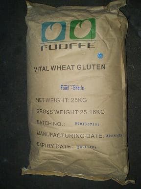 Vital wheat gluten