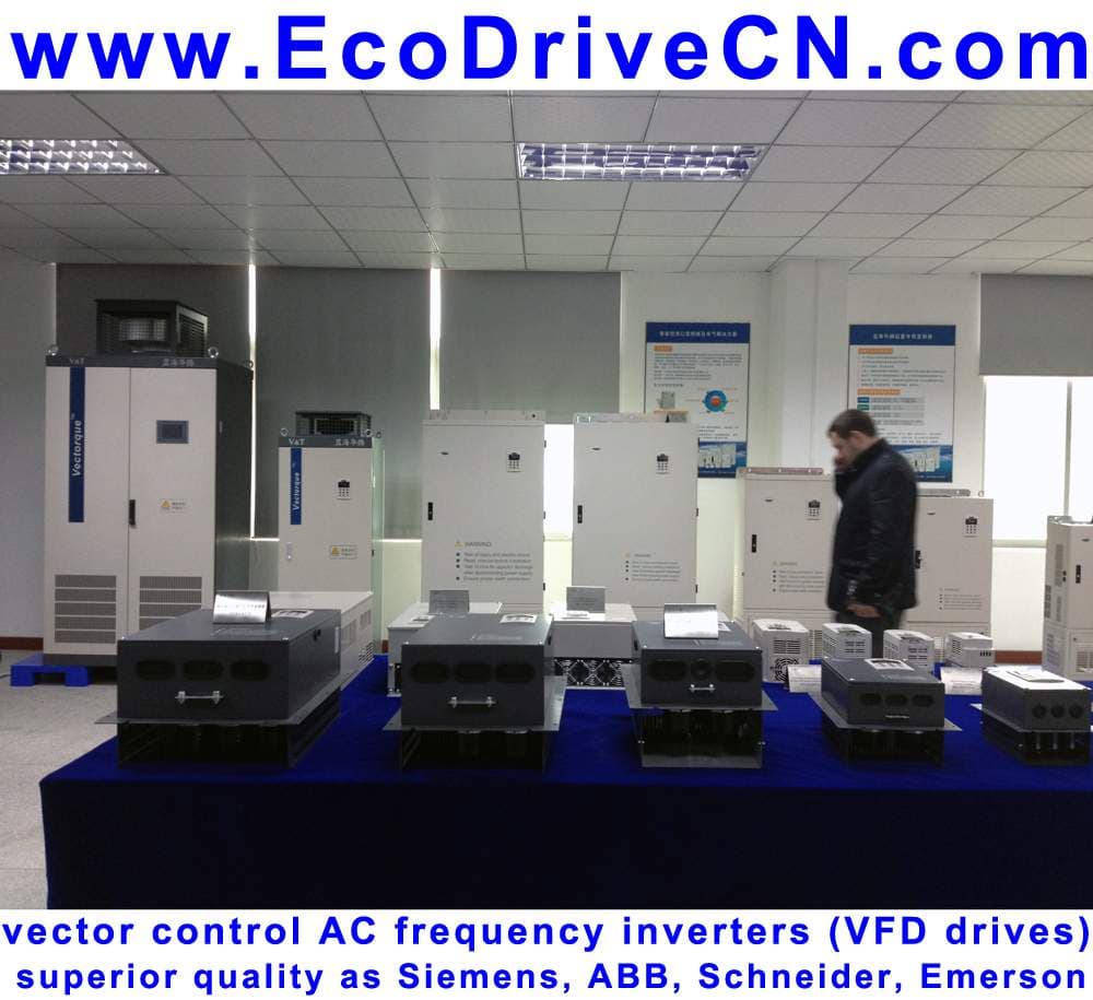 AC variable speed drive (VSD): 0 - 3200 Hz