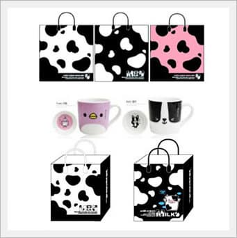 Tissue, Sticker, Fabric Tou Cushion, Mug Cup, Shopping Bag