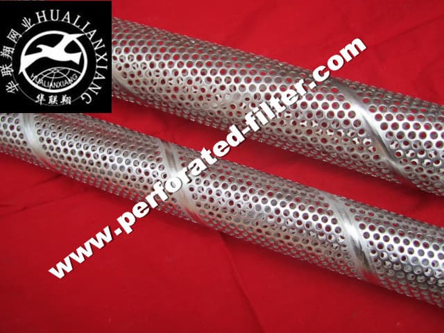 Perforated Spiral Welded Tube