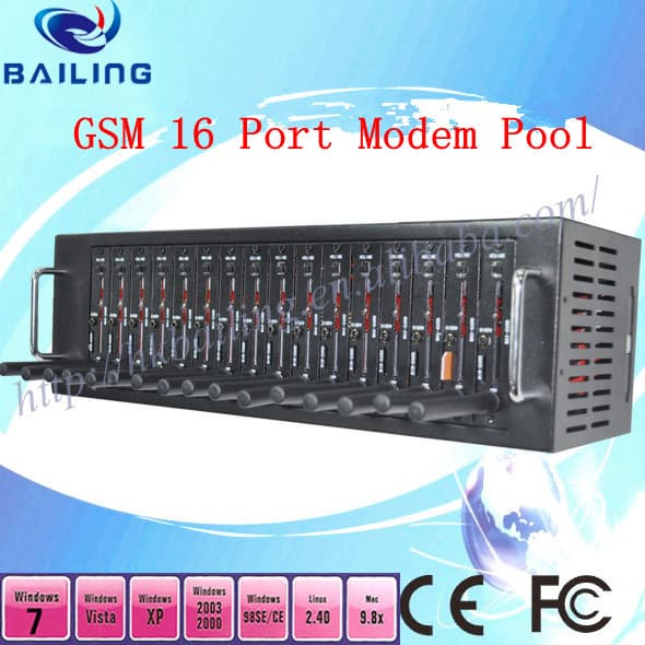USB 16 Port GSM Modem Pool for bulk SMS&MMS Voice Call SMS Machine