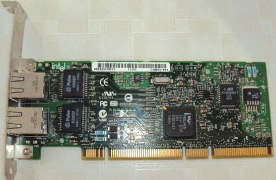Intel pwa8492MT 1000 M Dual Port Server PCI Network Card