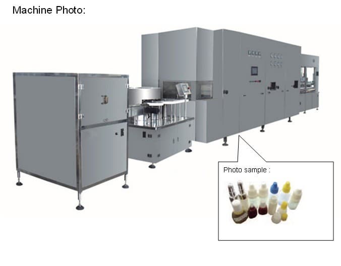 China pharmaceutical machine for eyedrop filling and sealing production line