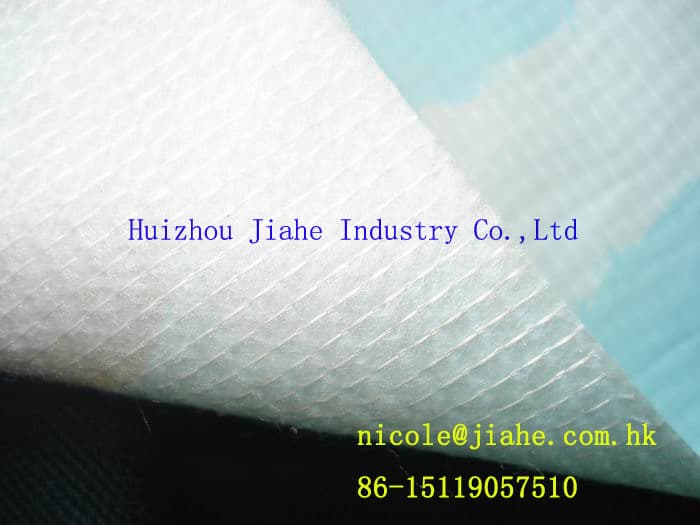 Recycled polyester/PET nonwoven stitch bond
