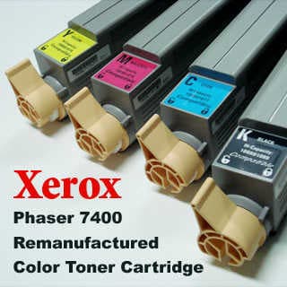 Xerox Phaser 7400 Color Toner Cartridges with the Chip, Korea