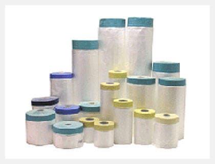 Covering Tapes / Pre-taped Masking Film / Cover Maskers