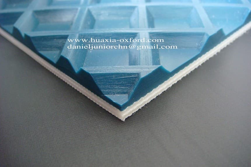 sell 9.0mm thickness diamond pvc conveyor belt