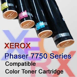 Compatible Color Toner Cartridge for Xerox Phaser 7750, Korea