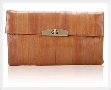 EEL Skin Leather Bag (SEMI)