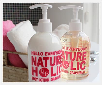 Nature Holic Body Lotion Grapefruit