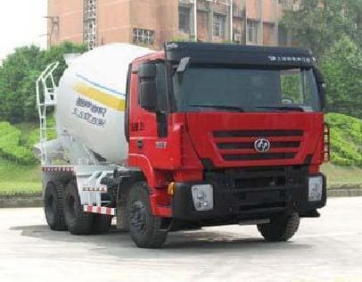 8-10cbm genlvon 6*4 concrete mixer truck