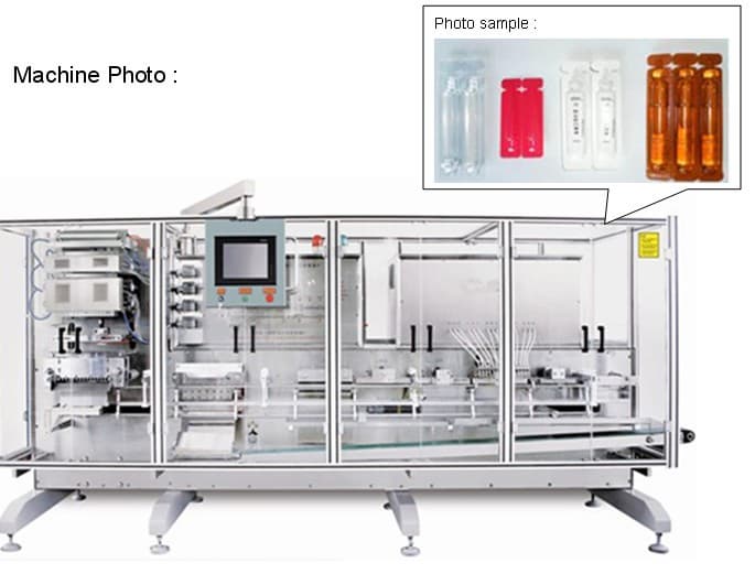 China packing machine for plastic bottle forming-filling and sealing machine
