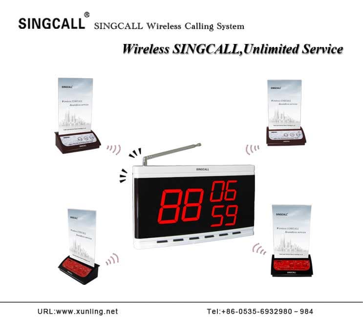 SINGCALL wireless calling system
