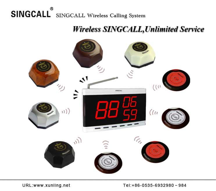 SINGCALL wireless calling system