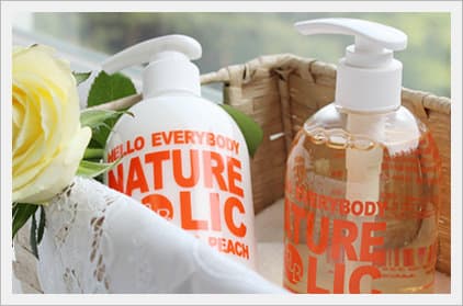 Nature Holic Body Wash Peach