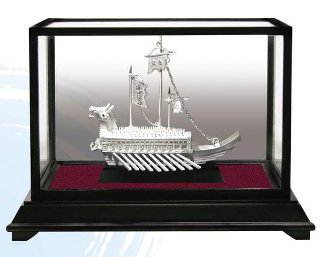 Sterling silver Turtle ship