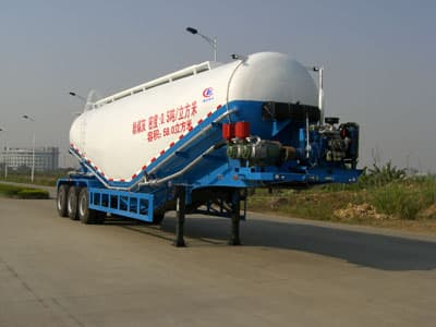 3 axles 58cbm Bulk powder cement semi-trailer