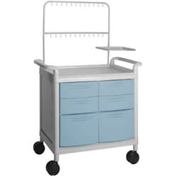 Plastic IV injection Utility Cart(Trolley)