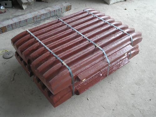jaw plate, jaw crusher parts