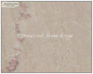 Flower beige marble