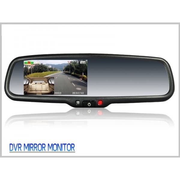 4.3 Inch Car DVR Rearview Mirror Monitor