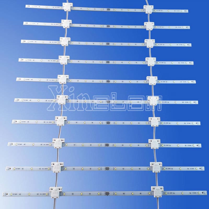 Low cost double sided leds LED bar curtain