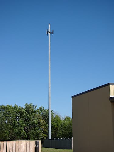 monopole telecom tower