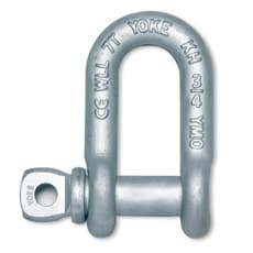 Forged Alloy Chain Shackle with Screw Pin-IJIN MARINE LIMITED