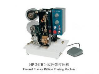 HP-241B Semi-Automatic Hot Ribbon Coder