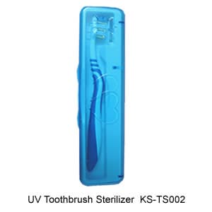 Portable/Travel UV toothbrush sanitizer/sterilizer/disinfector (KS-TS002)