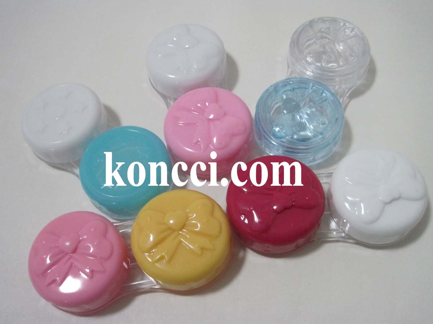 Ribbon contact lens case/contact lens kits  CL-H002