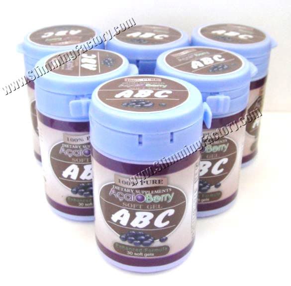 Original ABC Acai Berry Slimming Soft gel