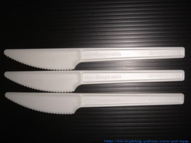 PLA anti-heat cutlery