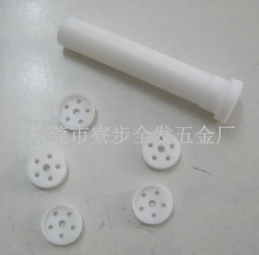 CNC custom POM,PTFE nozzle machined,can small orders,with high and stable quality