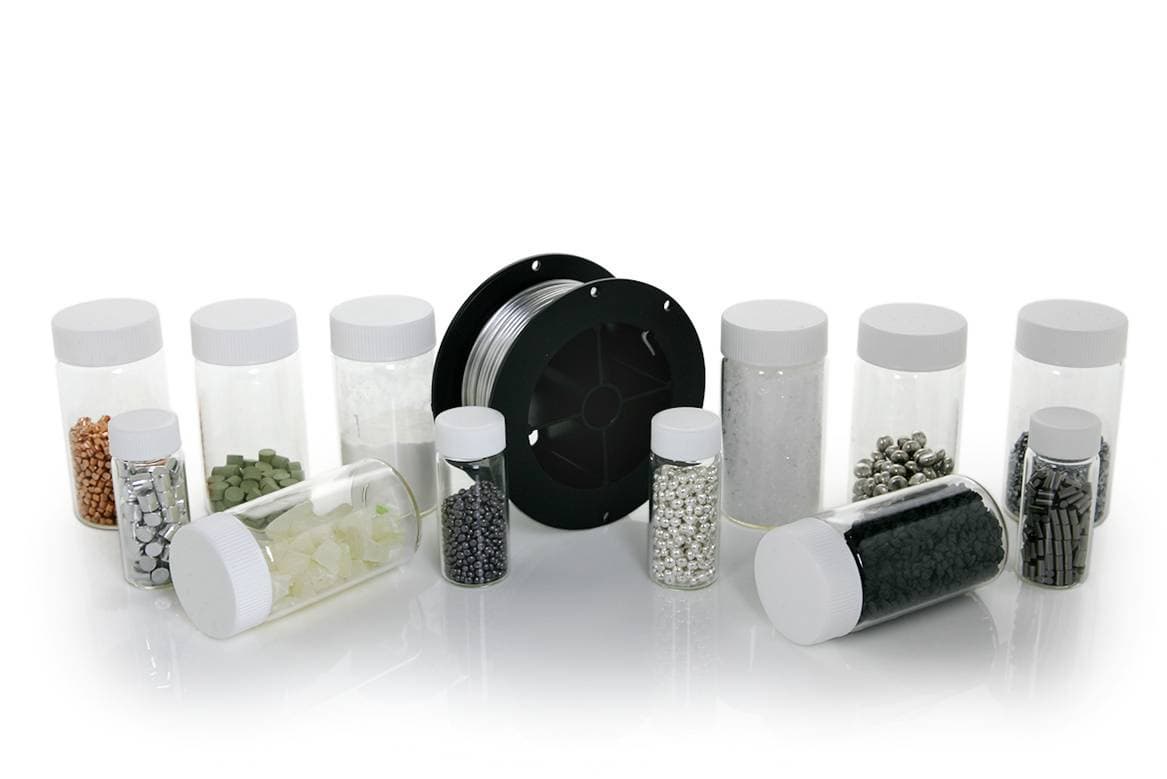 e-beam sources and evaporation materials (evaporation pellets, wire, pieces and others)