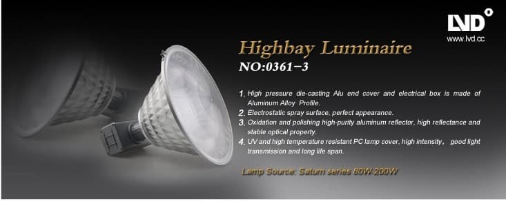 Factory lights induiction lamp High bay light